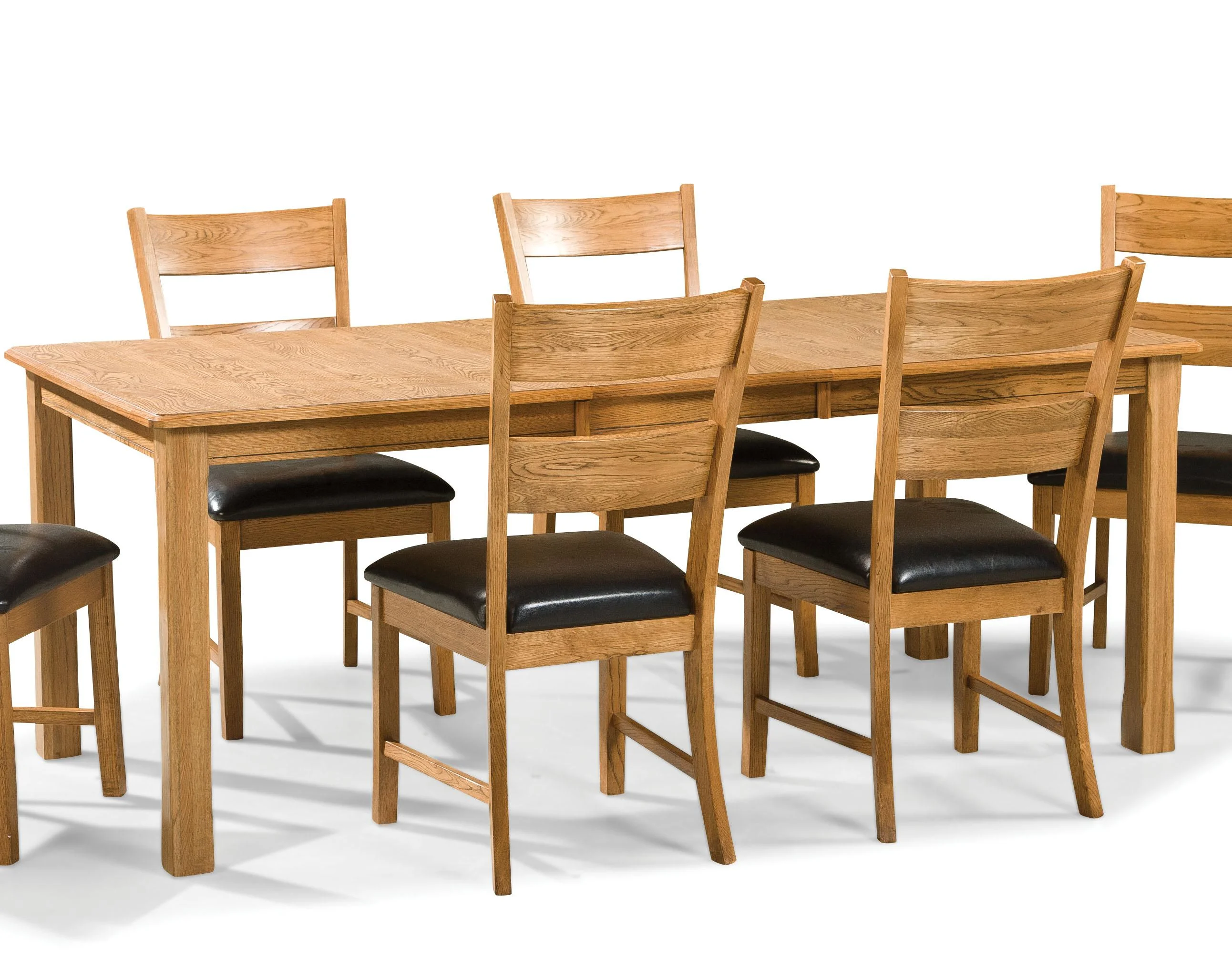 Intercon Family Dining FDTAL3678CNTC Leg Dining Table with Filler